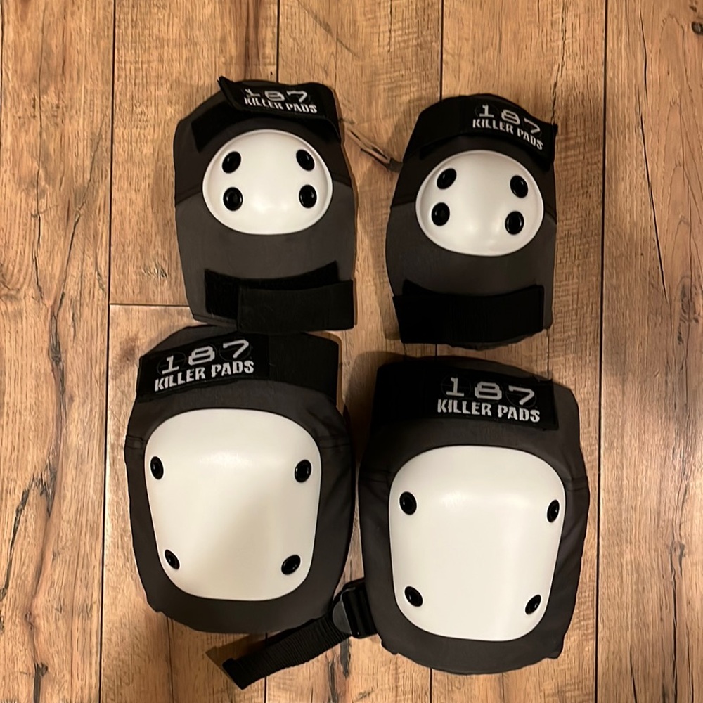 Men’s Killer pads sz XL SKATE PADS knee & elbow